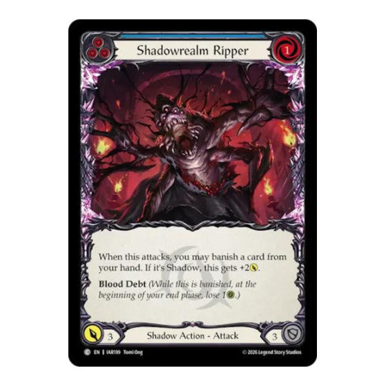 Shadowrealm Ripper (Blue) Usurp the Shadow Throne (IAR)