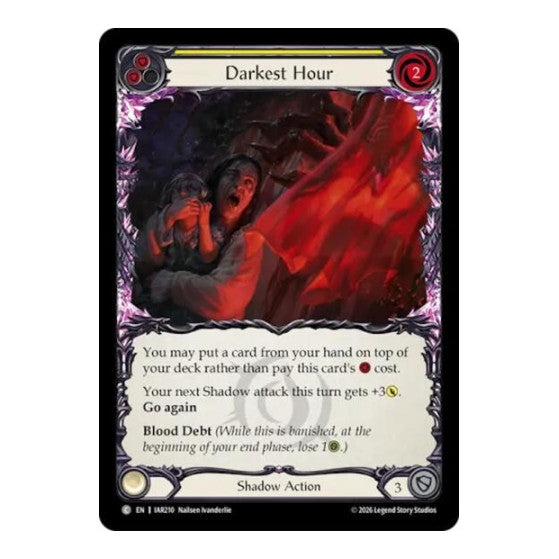 Darkest Hour (Yellow) Usurp the Shadow Throne (IAR)