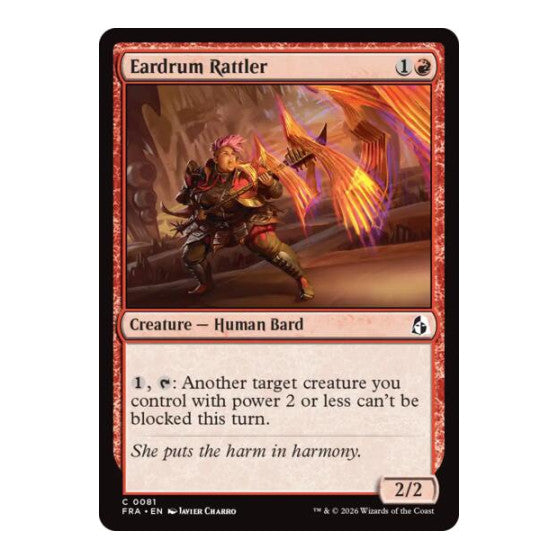 Eardrum Rattler Reality Fracture (FRA) - (Foil, Near Mint)