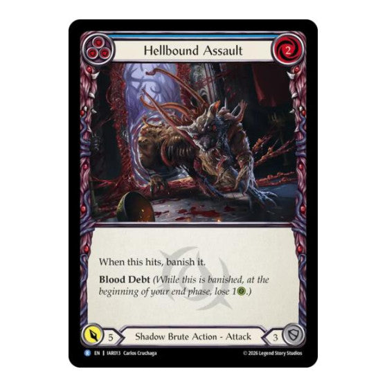 Hellbound Assault (Blue) Usurp the Shadow Throne (IAR)