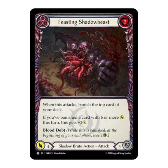 Feasting Shadowbeast (Blue) Usurp the Shadow Throne (IAR)