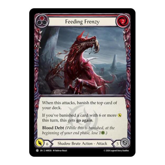 Feeding Frenzy (Red) Usurp the Shadow Throne (IAR)