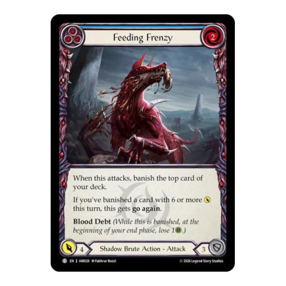 Feeding Frenzy (Blue) Usurp the Shadow Throne (IAR)
