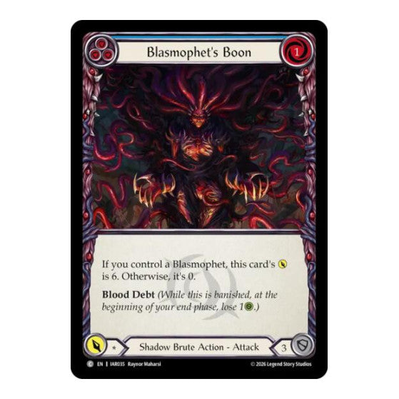 Blasmophet's Boon Usurp the Shadow Throne (IAR)