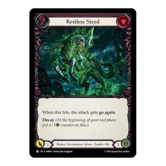 Restless Steed Usurp the Shadow Throne (IAR) - (, Near Mint)