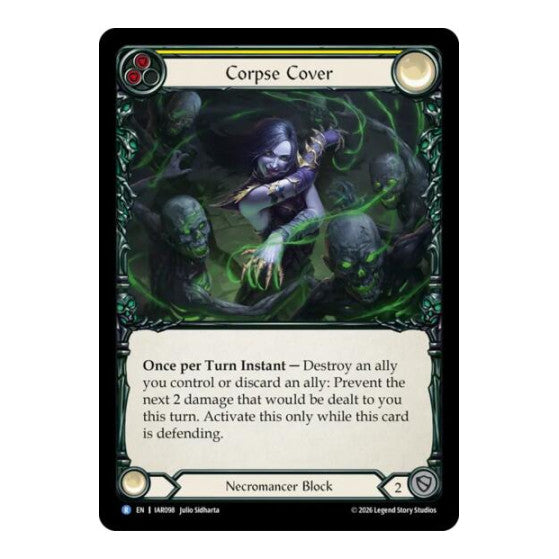 Corpse Cover (Yellow) Usurp the Shadow Throne (IAR) - (, Near Mint)