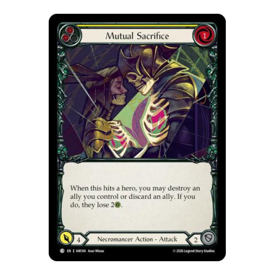 Mutual Sacrifice (Yellow) Usurp the Shadow Throne (IAR)
