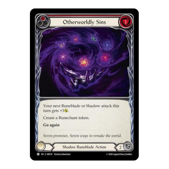 Otherworldly Sins (Red) Usurp the Shadow Throne (IAR)