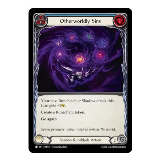 Otherworldly Sins (Blue) Usurp the Shadow Throne (IAR)