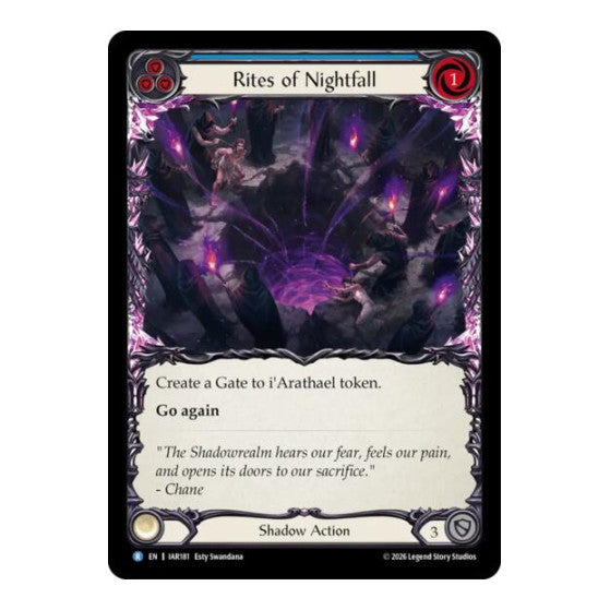 Rites of Nightfall Usurp the Shadow Throne (IAR)