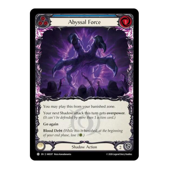 Abyssal Force Usurp the Shadow Throne (IAR)