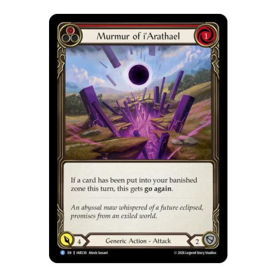 Murmur of i'Arathael Usurp the Shadow Throne (IAR) - (, Near Mint)
