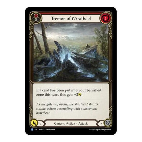 Tremor of i'Arathael Usurp the Shadow Throne (IAR) - (, Near Mint)