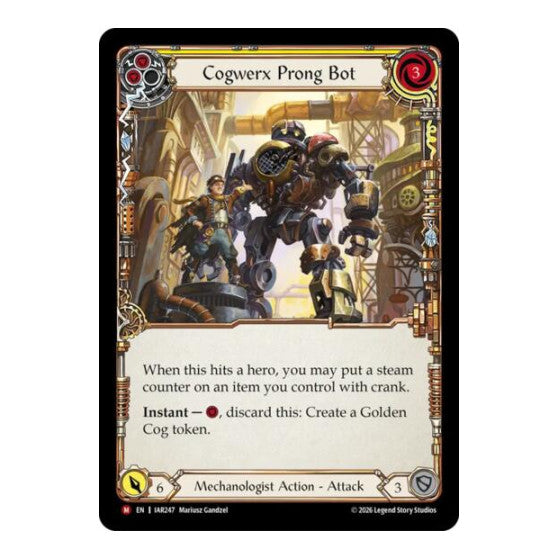 Cogwerx Prong Bot Usurp the Shadow Throne (IAR) - (, Near Mint)