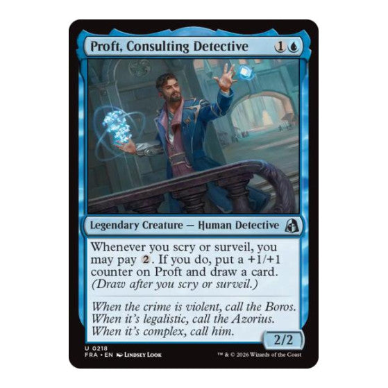 Proft, Consulting Detective Reality Fracture (FRA)