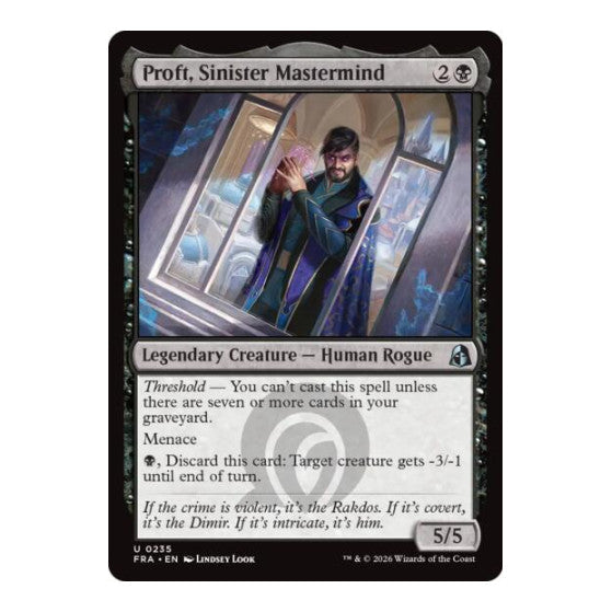 Proft, Sinister Mastermind Reality Fracture (FRA)
