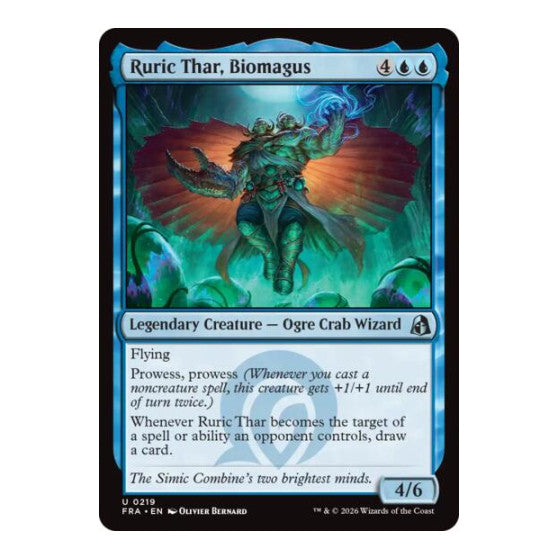 Ruric Thar, Biomagus Reality Fracture (FRA) - (Foil, Near Mint)