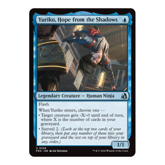 Yuriko, Hope from the Shadows Reality Fracture (FRA) - (Foil, Near Mint)