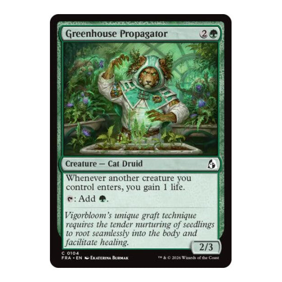 Greenhouse Propagator Reality Fracture (FRA) - (Foil, Near Mint)