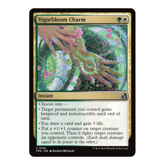Vigorbloom Charm Reality Fracture (FRA) - (Foil, Near Mint)