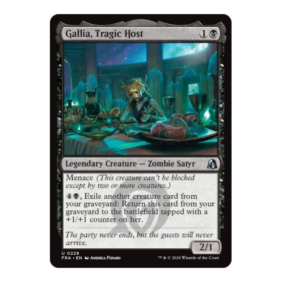 Gallia, Tragic Host Reality Fracture (FRA) - (Foil, Near Mint)