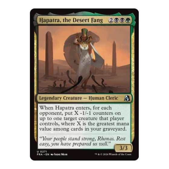 Hapatra, the Desert Fang Reality Fracture (FRA)