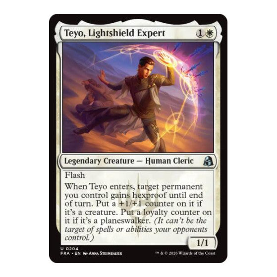 Teyo, Lightshield Expert Reality Fracture (FRA) - (Foil, Near Mint)