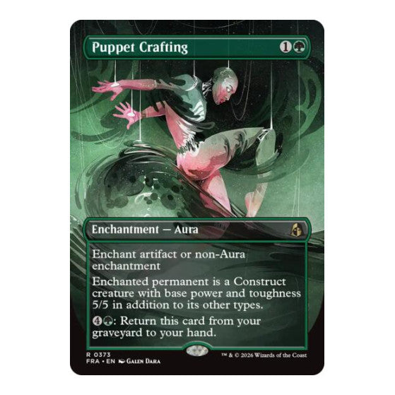 Puppet Crafting (Borderless) Reality Fracture (FRA) - (, Near Mint)
