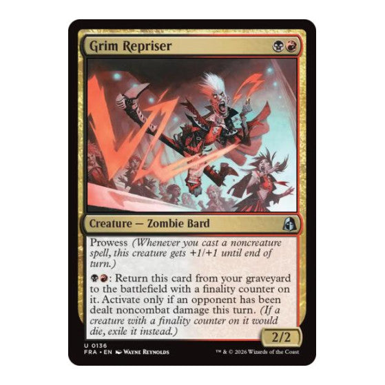 Grim Repriser Reality Fracture (FRA)