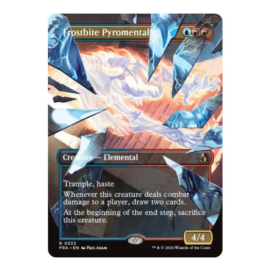 Frostbite Pyromental (Borderless) Reality Fracture (FRA) - (, Near Mint)