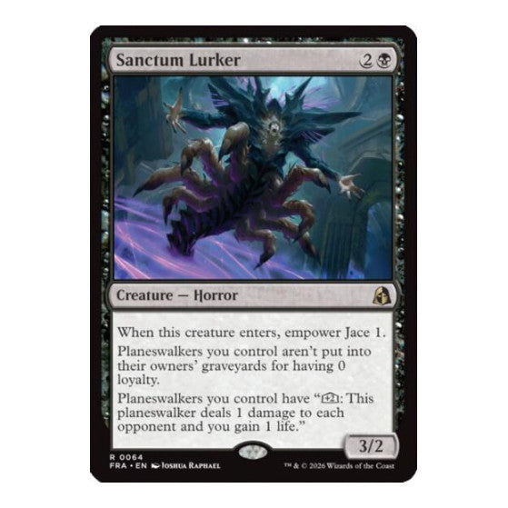 Sanctum Lurker Reality Fracture (FRA) - (Foil, Near Mint)