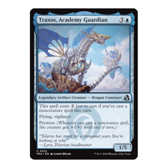 Traxos, Academy Guardian Reality Fracture (FRA) - (Foil, Near Mint)