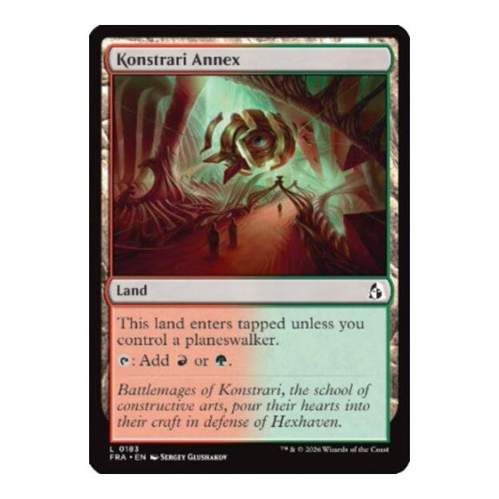 Konstrari Annex Reality Fracture (FRA) - (Foil, Near Mint)