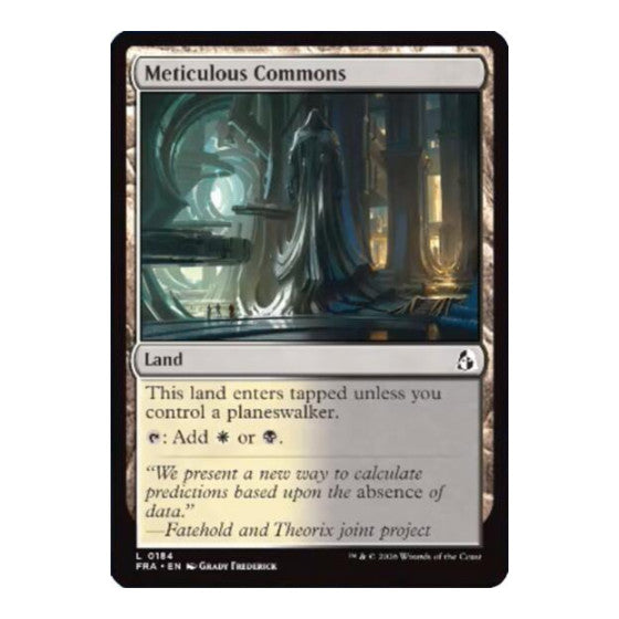 Meticulous Commons Reality Fracture (FRA)