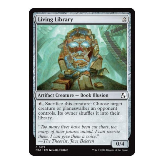 Living Library Reality Fracture (FRA)