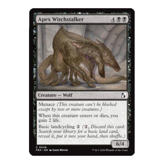 Apex Witchstalker Reality Fracture (FRA) - (Foil, Near Mint)