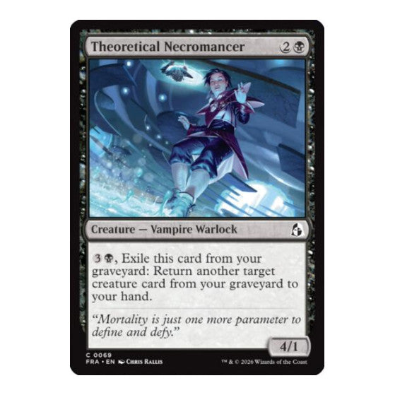 Theoretical Necromancer Reality Fracture (FRA) - (Foil, Near Mint)
