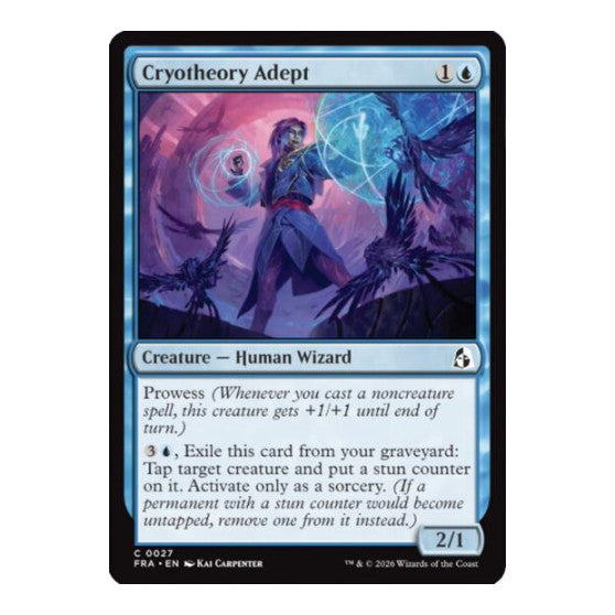 Cryotheory Adept Reality Fracture (FRA) - (Foil, Near Mint)