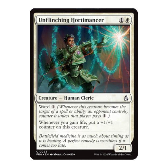 Unflinching Hortimancer Reality Fracture (FRA) - (Foil, Near Mint)