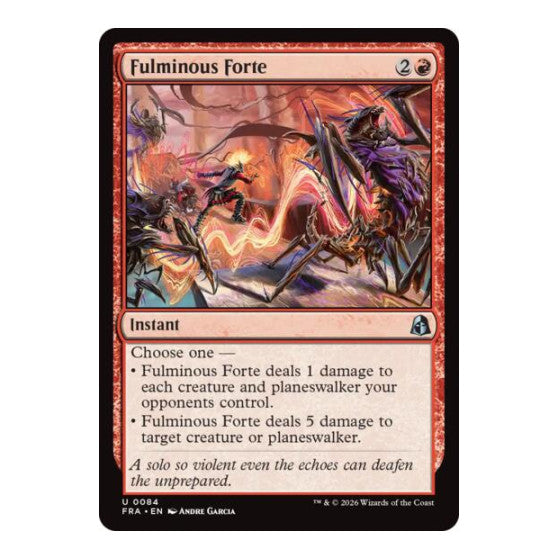 Fulminous Forte Reality Fracture (FRA) - (Foil, Near Mint)