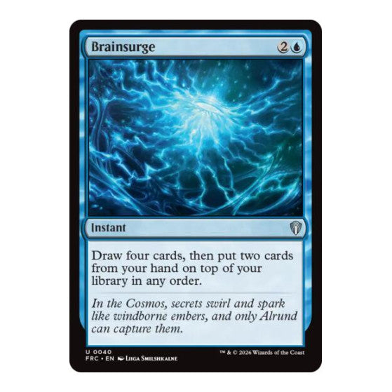 Brainsurge Commander: Reality Fracture (FRC) - (, Near Mint)