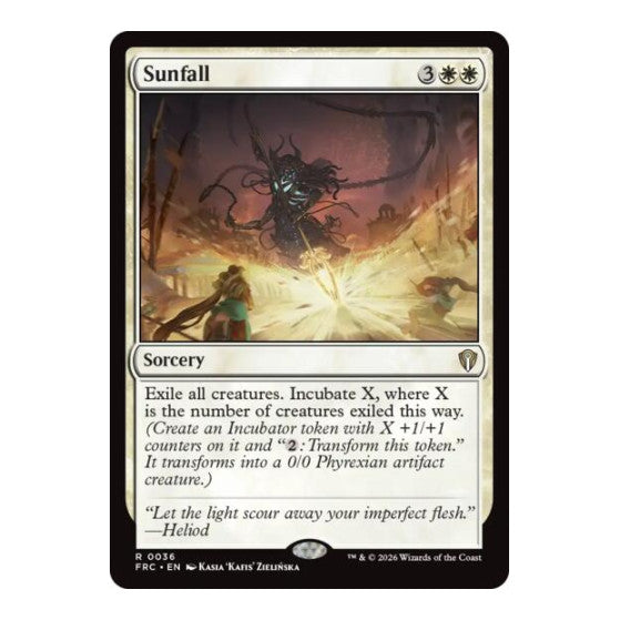 Sunfall Commander: Reality Fracture (FRC) - (, Near Mint)