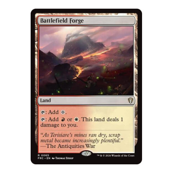 Battlefield Forge Commander: Reality Fracture (FRC) - (, Near Mint)