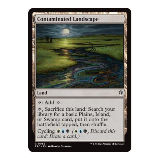 Contaminated Landscape Commander: Reality Fracture (FRC) - (, Near Mint)