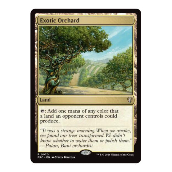 Exotic Orchard Commander: Reality Fracture (FRC) - (, Near Mint)