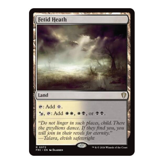 Fetid Heath Commander: Reality Fracture (FRC) - (, Near Mint)