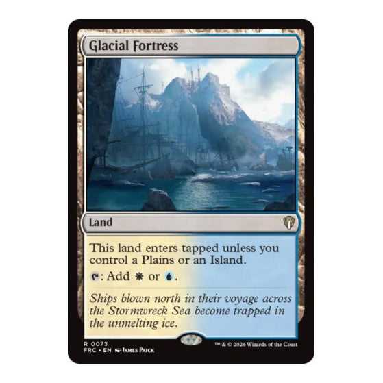 Glacial Fortress Commander: Reality Fracture (FRC) - (, Near Mint)