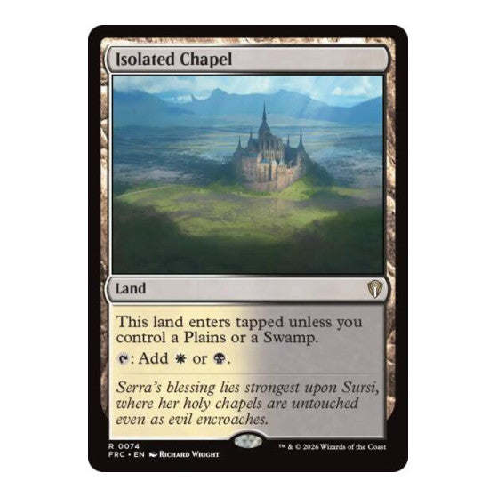 Isolated Chapel Commander: Reality Fracture (FRC) - (, Near Mint)