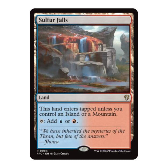 Sulfur Falls Commander: Reality Fracture (FRC) - (, Near Mint)