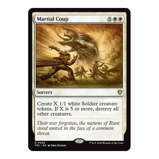 Martial Coup Commander: Reality Fracture (FRC) - (, Near Mint)